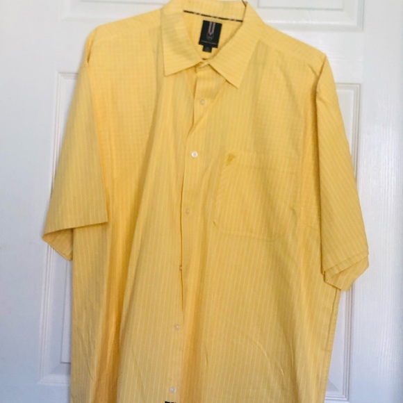 Men’s Sz2xl Designr Phat Farm, Canary Yellow&White - Picture 14 of 16